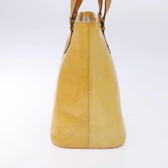 LOUIS VUITTON Monogram Vernis Houston Hand Bag Gris - Picture 3 of 16